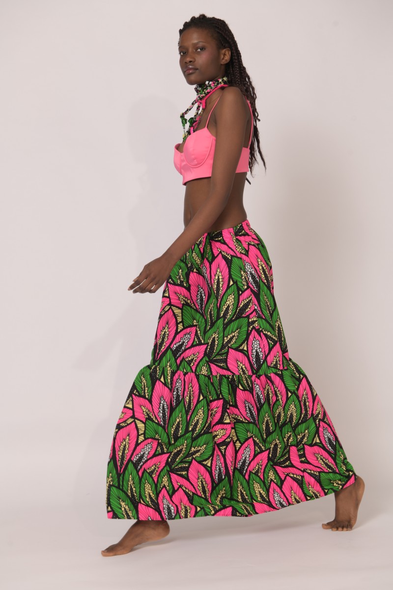 Gonna Nairobi Bloom - gonna artigianale wear.ginkgo